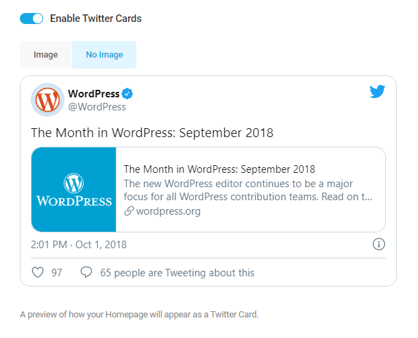 twitter cards no image preview