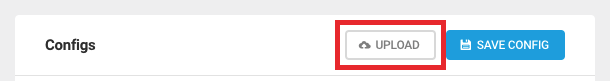 Upload config