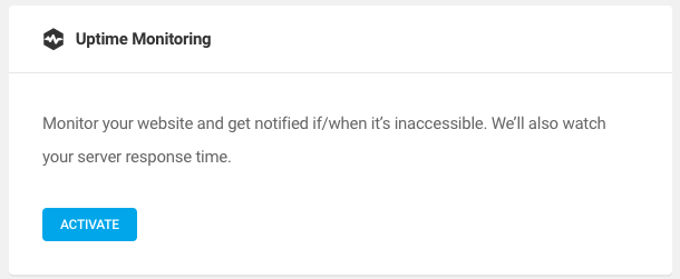 uptime widget
