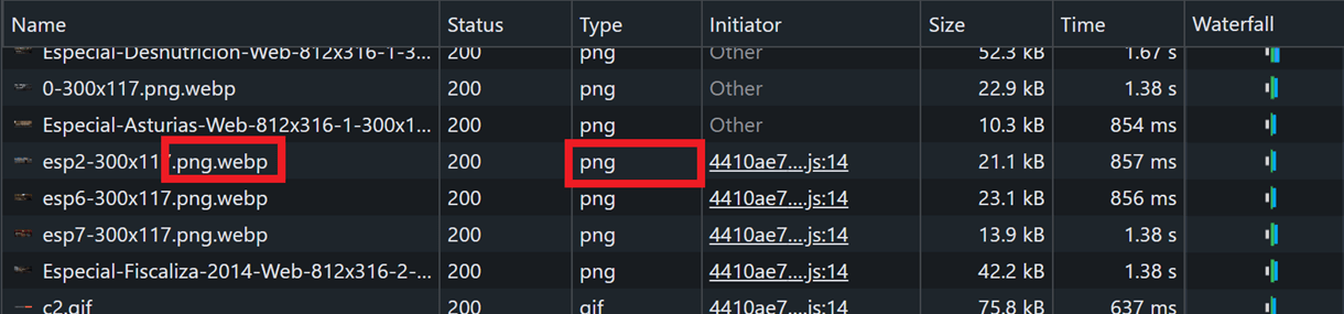 verifying webp conversion exception