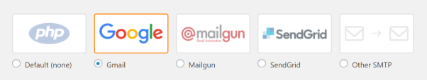 Screenshot of WP Mail SMTP Plugin Email Gmail Setting